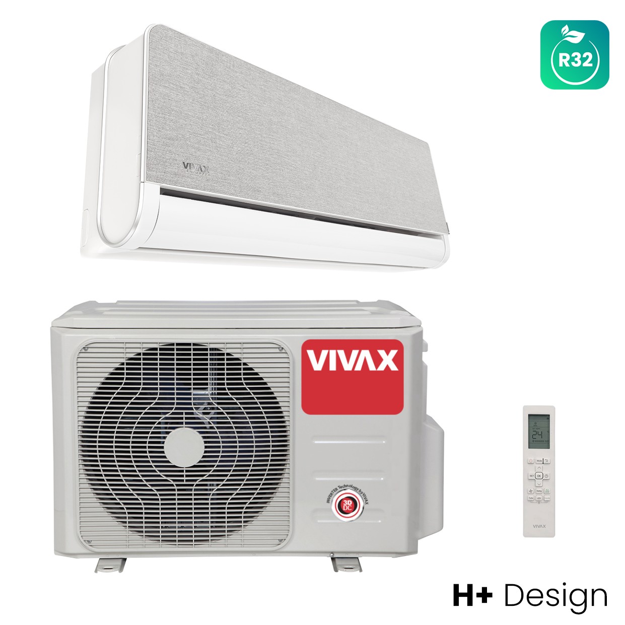 Vivax ilmalämpöpumppu H+